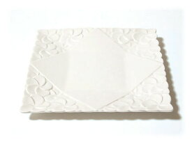 Jenggala ジェンガラ ケラミック Square Frangipani Plate