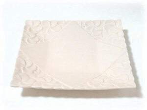 Jenggala WFK P~bN Square Frangipani Plate v[g