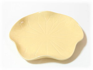 Jenggala WFK P~bN Lotus Leaf Plate v[g