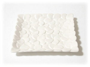 Jenggala WFK P~bN Square Frangipani Plate v[g