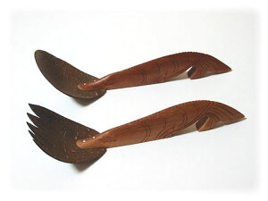 Jenggala ジェンガラ ケラミック Coconut Fork & Spoon スプーン