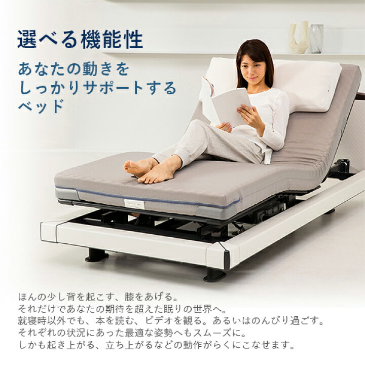 楽天市場】パラマウントベッド 電動ベッド インタイム1000 セミ 
