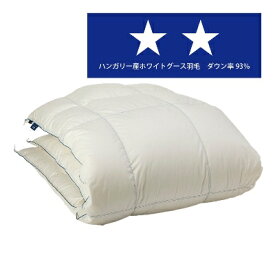 【セミシングル 140幅】 DOWN COMFORTER by Active Sleep 羽毛ふとん インディゴブルー ダウン93％ RE-ZK071K