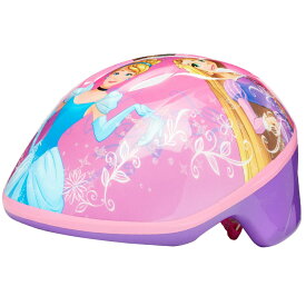 ディズニー プリンセス ピンク/パープル ヘルメット 幼児用 自転車 キッズ キャラクター プロテクター ベル BELL Princess