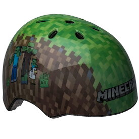 マインクラフト ヘルメット マイクラ 子供用 自転車 キッズ キャラクター プロテクター ベル BELL Minecraft