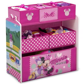 デルタ ディズニー ミニーマウス マルチ おもちゃ箱 ミニーちゃん 子供 収納ボックス オーガナイザー 子供部屋収納 MINNIE Delta
