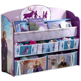 デルタ ディズニー アナと雪の女王2 デラックス 本棚 おもちゃ箱 女の子 子供用家具 子供部屋 収納 Delta tb87215fz