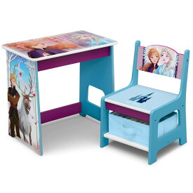 デルタ ディズニー アナと雪の女王 デスクセット 子供家具 学習机 椅子セット Delta TT87396FZ