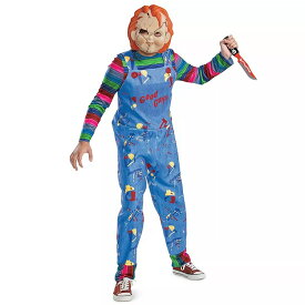 コスチューム チャイルドプレイ チャッキー キッズ 男の子 150-160cm 怖い 衣装 子供 Disguis 118669