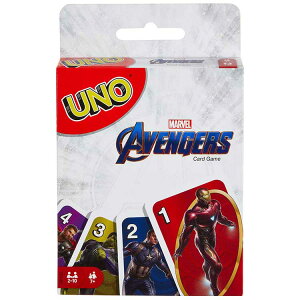 送料無料/ UNO アベンジャーズ ウノ 7歳から カードゲーム おもちゃ 新品 キャラクター ライセンス