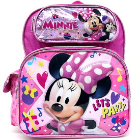 リュックサック ディズニー ミニーマウス Mサイズ ピンク 女の子 リュック 子供用 キッズ バックパック 遠足 通園 子供