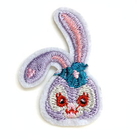 送料無料/ ワッペン ステラルー S 刺繍 アイロン キャラクター うさぎ ダッフィ ディズニー ワッペン アップリケ