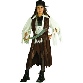 ルービーズ 海賊 カリビアン パイレーツ クイーン ハロウィン コスチューム コスプレ 女の子 105-150cm 衣装 子供 Rubies 881093