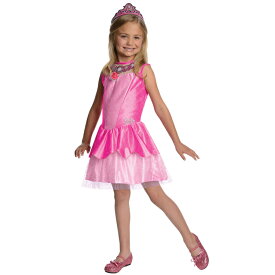 ハロウィン 衣装 子供 ルービーズ Barbie バービー クリスティン ピンク ドレス コスチューム コスプレ 女の子 90-135cm 886741