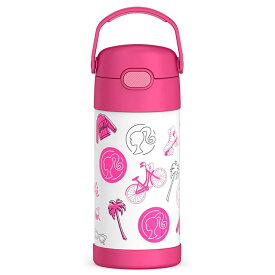 サーモス ステンレス ストロー 水筒 ステンレス水筒 バービー ストロー 350ml THERMOS 子供 Barbie