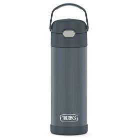 サーモス ステンレス 水筒 ストーン スレート グレー 直のみ 470ml THERMOS 無地 子供 大人 ワンタッチ おしゃれ 洗いやすい 保冷 保温