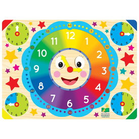 知育玩具 ラーニング ジャーニー リフトラーン パズル クロック 時計 3歳から パズル ゲーム