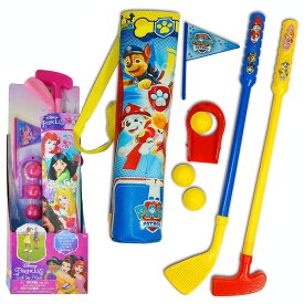 ゴルフセット ディズニー プリンセス パウパトロール ゴルフ おもちゃ バッグ付き キッズ ゴルフ 子供 おもちゃ ゴルフ クラブ