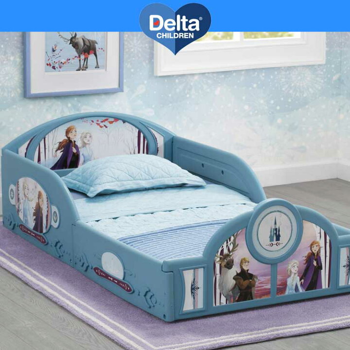 楽天市場】デルタ 子供用ベッド プレイスペース ディズニー アナと雪の 