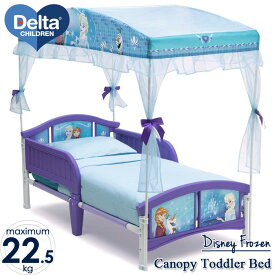 Online ONLY(海外取寄)/ デルタ ディズニー アナと雪の女王 キャノピー付き 子供用 ベッド 女の子 2歳から Delta bb86910fz