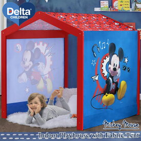 プレイハウス ディズニー ミッキーマウス テント 室内 インドア キッズ 家具 デルタ Delta