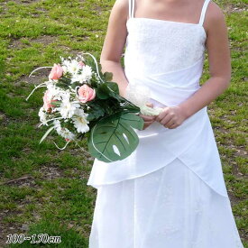 【売切価格】子供ドレス 100-140cm ホワイト ピンク クロエ フォーマル ウェア
