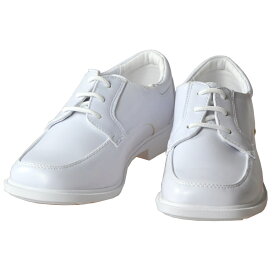 【売切価格】フォーマル靴 紐靴 男の子 ホワイト 18.5-23.5cm