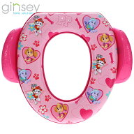 補助便座 パウ・パトロール ピンク 1歳半頃から 子供 トイレトレーニング パウパト 洋式トイレ 座る 幼児…