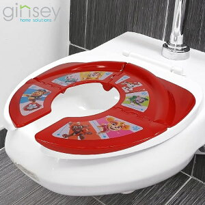 【オータムSALE◆POINT3倍】補助便座 子供 トイレトレーニング 折り畳み便座 パウ・パトロール 幼児用便座 ベビー補助便座 持ち運び トイレ練習 パウパト