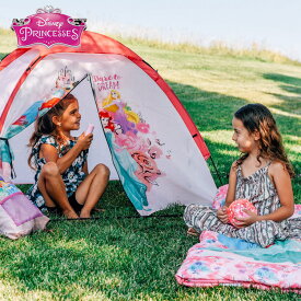 ディズニー プリンセス キャンプキット テント シェラフ 寝袋 リュック ライト デイ キャンプ アウトドア 室内 子供