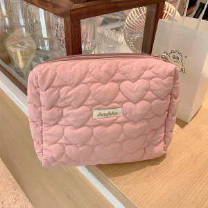 送料無料/ おむつポーチ コスメポーチ ハート レオパード ヒョウ柄 大容量 ポーチ 大きめ 推し活 ヌビポーチ イブル 化粧ポーチ オムツポーチ オムツ入れ 着替え ヌビ