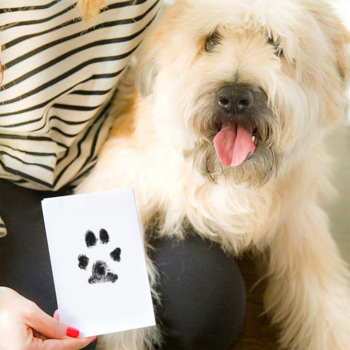 楽天市場 送料無料 犬 猫 ペット用 手形 足形 肉球 パウプリント インク パッド ブラック キッズ ベビー用品 パラニーニョ