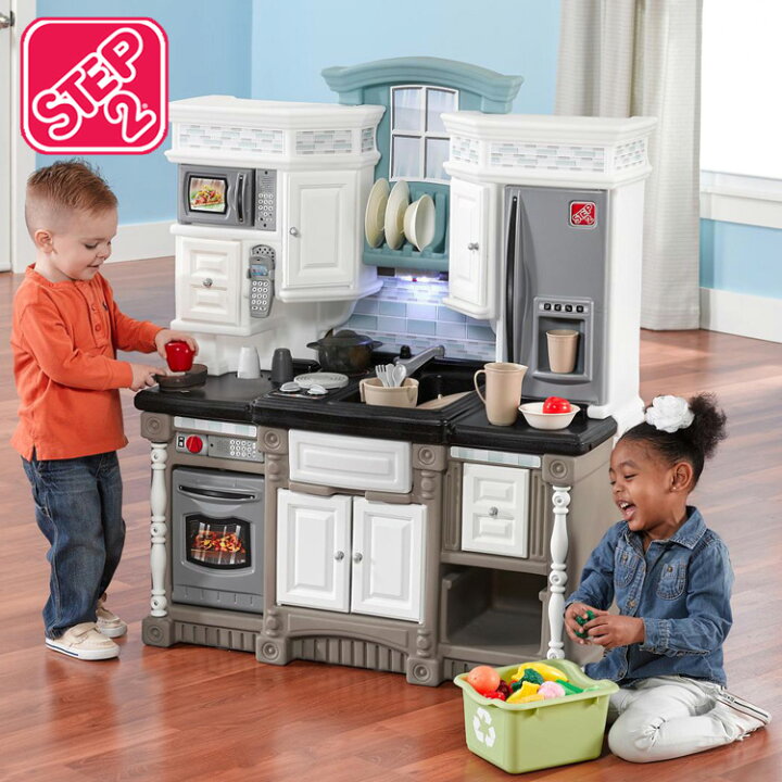 step2 グリル付きキッチン ままごと Littletikes