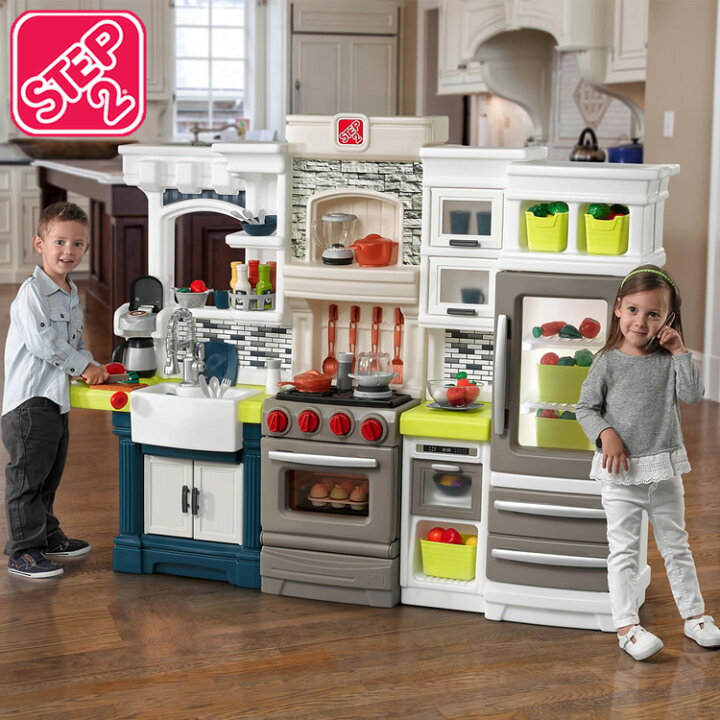 step2 グリル付きキッチン ままごと Littletikes