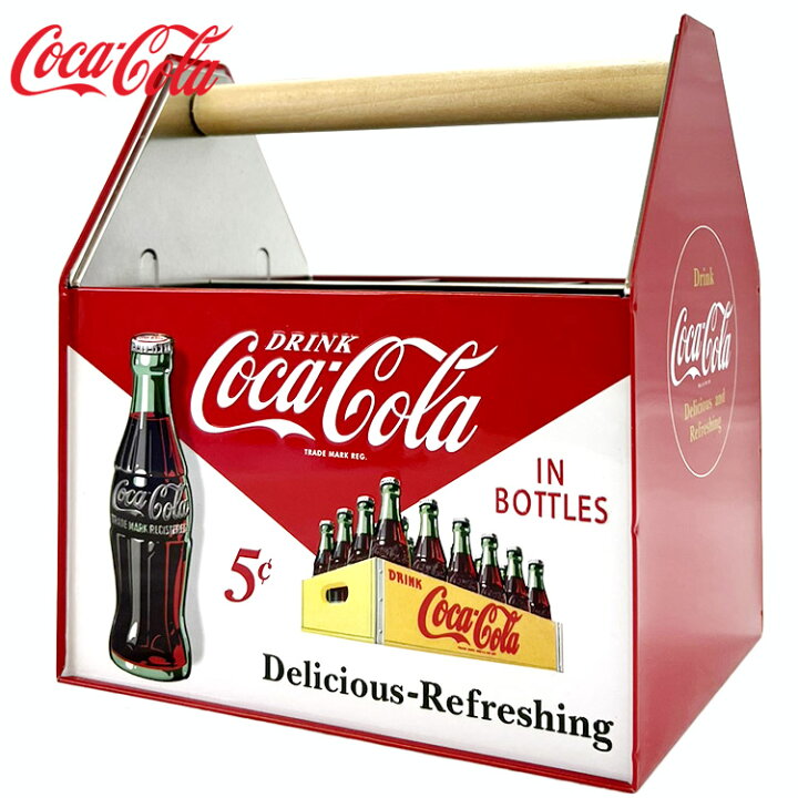 楽天市場】コカ・コーラ 木 ハンドルキャディ キャリーケース 