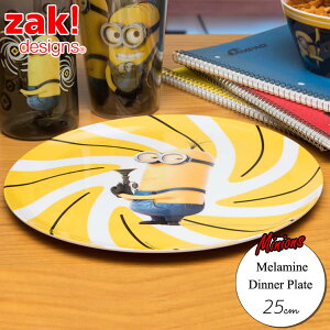 【オータムSALE◆POINT10倍】zak 子ども用食器 ラージ プレート 怪盗グルー ミニオン minions