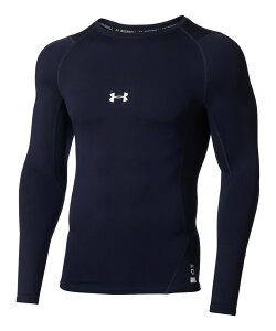 【メール便OK】UNDER ARMOUR(アンダーアーマー) 1375373 UAコールドギアアーマー コンプレッション ロングスリーブ クルーシャツ