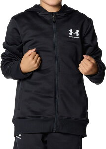 ジュニア UAテック テリー フルジップ フーディー 子供用 UNDER ARMOUR(アンダーアーマー) 1381170