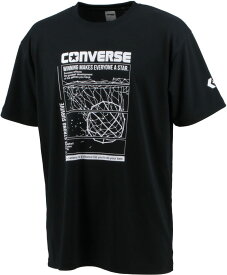 【メール便OK】CONVERSE(コンバース) CB231362 メンズ プリントTシャツ バスケットボール