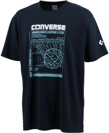 【メール便OK】CONVERSE(コンバース) CB231362 メンズ プリントTシャツ バスケットボール