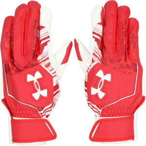 �y���[����OK�zUNDER ARMOUR(�A���_�[�A�[�}�[) 6001310 UA CLEAN UP BATTING GLOVES UA�N���[���A�b�v �o�b�e�B���O�O��