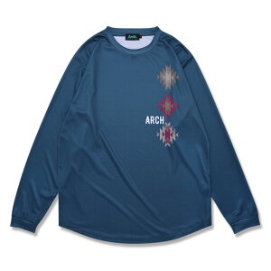 y[OKzY oXPbg{[  Arch native pattern L/S tee Arch(A[`) T325-109