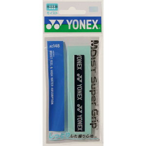 YONEX(ヨネックス) AC148 テニス グリップテープ モイストスーパーグリップ(1本入リ)