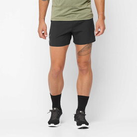 【メール便OK】SALOMON(サロモン) LC1870900 CROSS5 SHORTS メンズ ランニングショーツ インナー付き