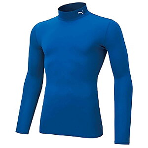 【メール便OK】ユニセックス サッカーゲームシャツ・パンツ コンプレッション ジュニア モックネック LS PUMA(プーマ) 656332