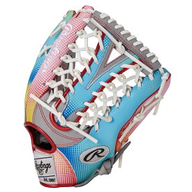 軟式グラブ HOHグラフィック PARADISE B88 外野 野球グローブ Rawlings(ローリングス) GR4HGB88 左投げ