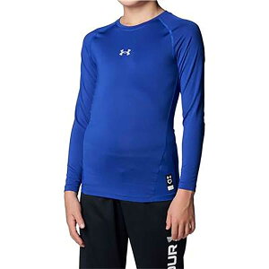 【メール便OK】UNDER ARMOUR(アンダーアーマー) 1384752 ジュニア ヒートギア コンプレッションロングスリーブ