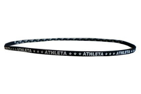 【メール便OK】ATHLETA(アスレタ) SP-062 ヘアゴム 髪止めヘアバンド サッカー フットサル ヘアーアクセサリー ブラック