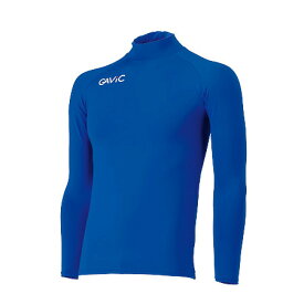 【メール便OK】GAVIC(ガヴィック) GA8301 長袖コンプレッションシャツ サッカー フットサルウェア ブルー