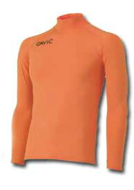 【メール便OK】GAVIC(ガヴィック) GA8301 長袖コンプレッションシャツ サッカー フットサルウェア オレンジ